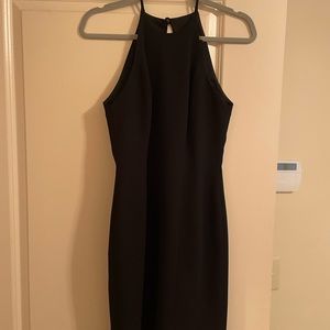 Black Dress size 8, cutout back